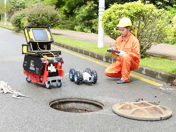 丹凤管道机器人检测